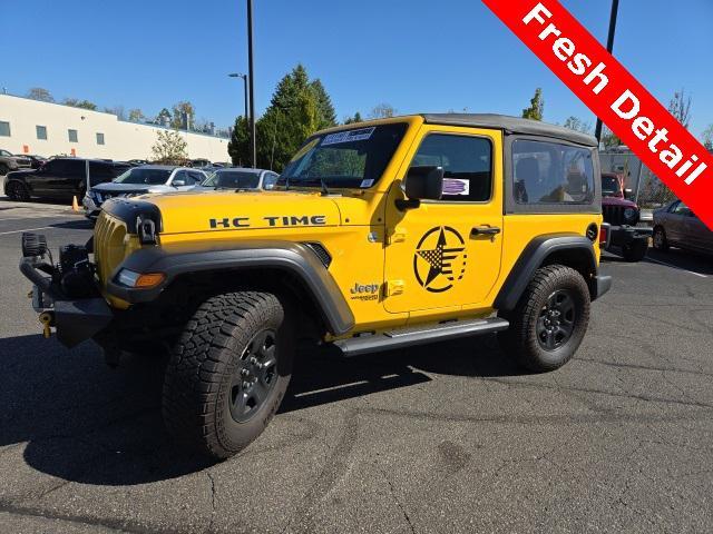 used 2021 Jeep Wrangler car, priced at $23,143