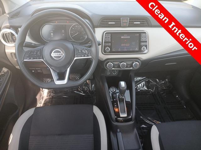 used 2021 Nissan Versa car, priced at $15,500