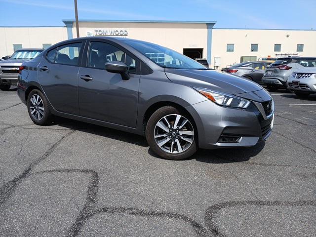 used 2021 Nissan Versa car, priced at $15,500