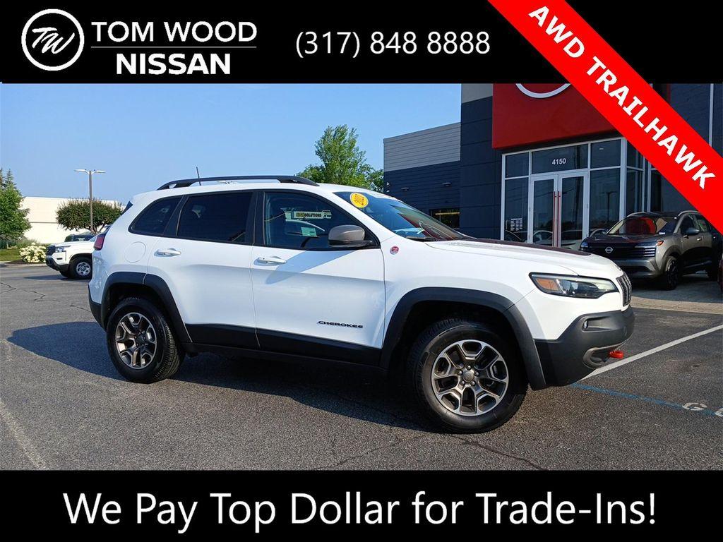 used 2021 Jeep Cherokee car, priced at $20,194