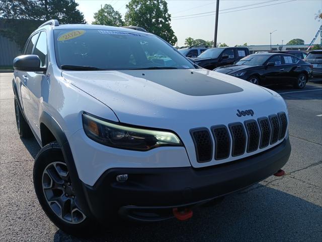 used 2021 Jeep Cherokee car, priced at $21,447