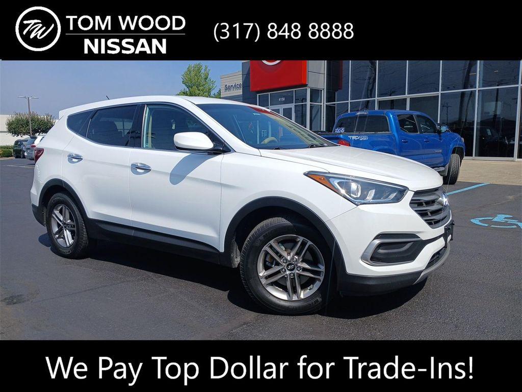 used 2018 Hyundai Santa Fe Sport car, priced at $12,490