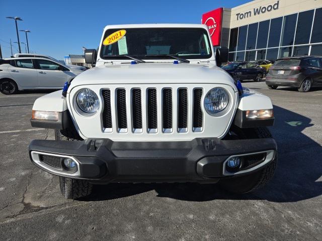 used 2021 Jeep Wrangler Unlimited car, priced at $32,911