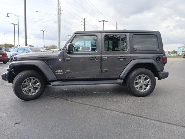 used 2020 Jeep Wrangler Unlimited car, priced at $31,200