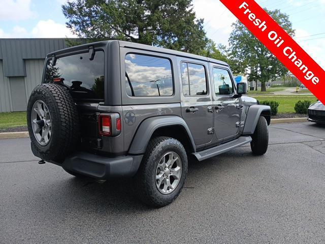 used 2020 Jeep Wrangler Unlimited car, priced at $29,394