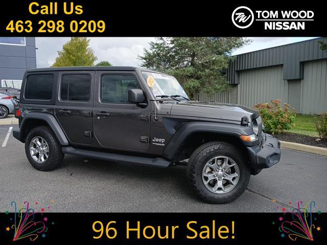 used 2020 Jeep Wrangler Unlimited car, priced at $28,353