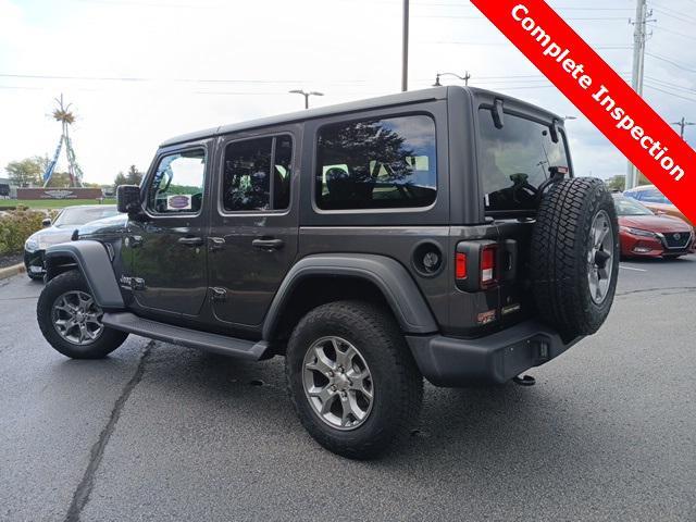 used 2020 Jeep Wrangler Unlimited car, priced at $31,200