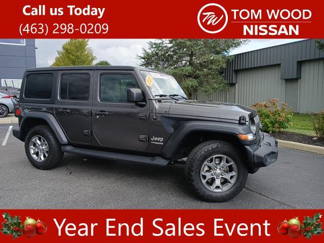 used 2020 Jeep Wrangler Unlimited car, priced at $29,394