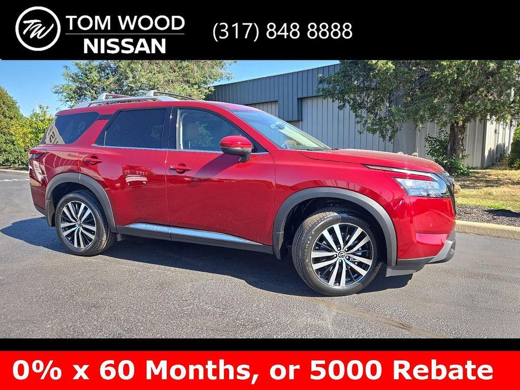 new 2025 Nissan Pathfinder car, priced at $46,609