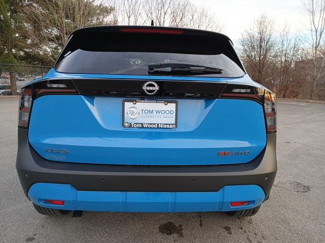 new 2025 Nissan Kicks car, priced at $30,190