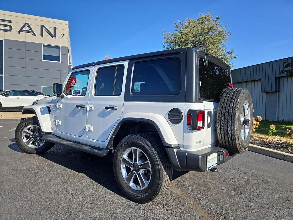 used 2021 Jeep Wrangler Unlimited car, priced at $32,574