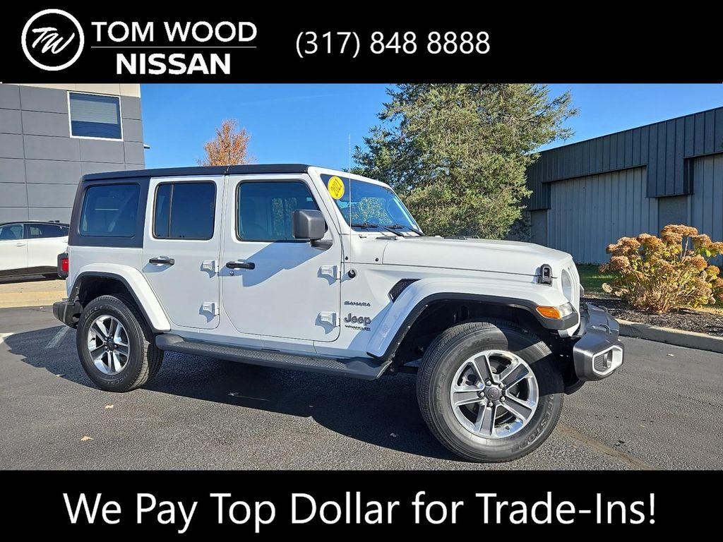 used 2021 Jeep Wrangler Unlimited car, priced at $32,574