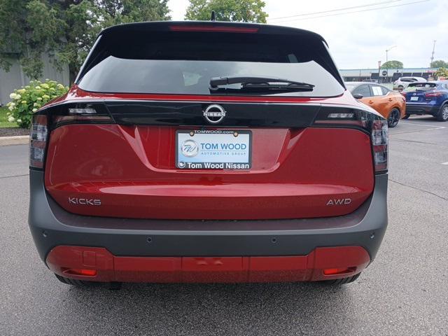 new 2025 Nissan Kicks car, priced at $27,627