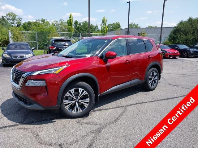 used 2021 Nissan Rogue car, priced at $24,299