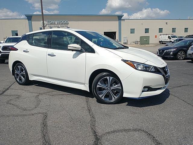 used 2021 Nissan Leaf car, priced at $18,850