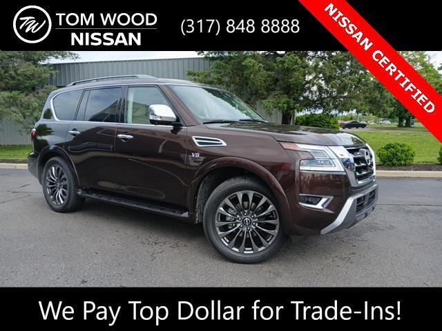 used 2022 Nissan Armada car, priced at $41,342