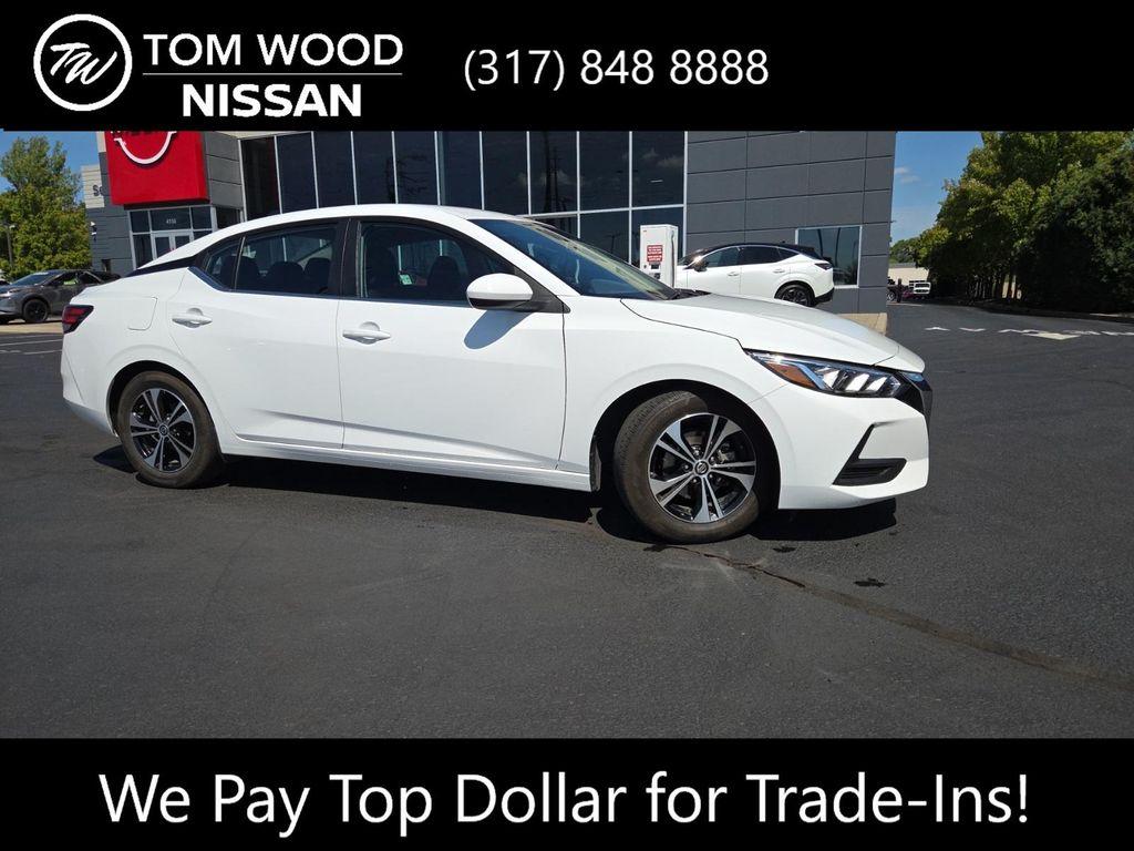 used 2022 Nissan Sentra car, priced at $20,000
