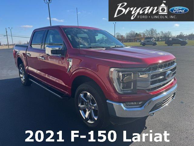 used 2021 Ford F-150 car, priced at $43,843