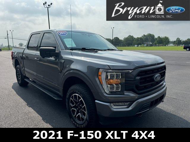 used 2021 Ford F-150 car, priced at $38,620