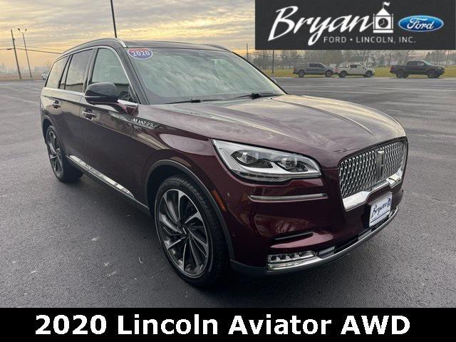 used 2020 Lincoln Aviator car, priced at $31,683