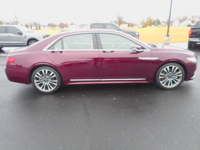 used 2017 Lincoln Continental car, priced at $27,000