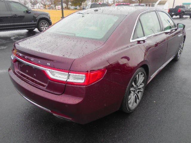 used 2017 Lincoln Continental car, priced at $27,000