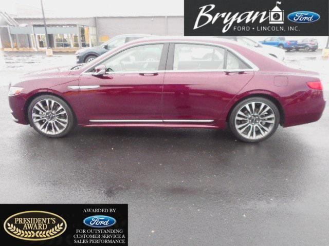 used 2017 Lincoln Continental car, priced at $27,000