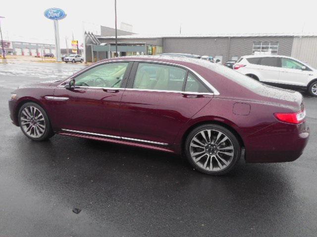 used 2017 Lincoln Continental car, priced at $27,000