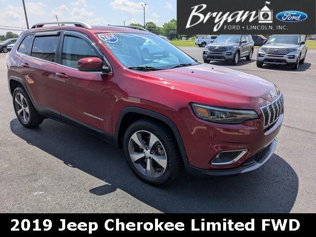 used 2019 Jeep Cherokee car, priced at $13,475