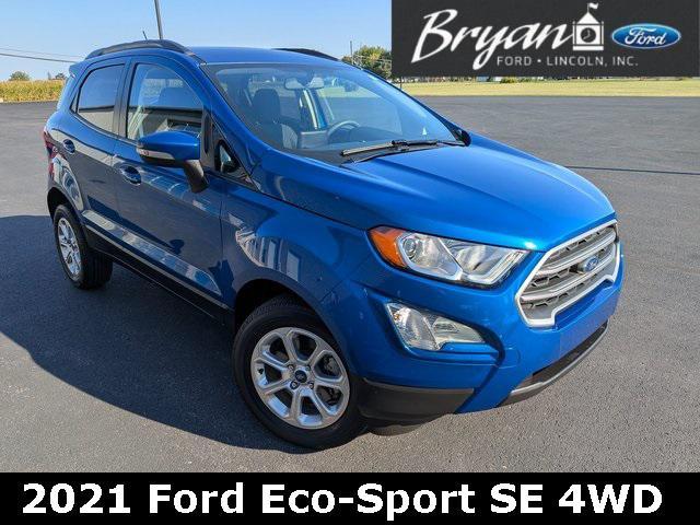 used 2021 Ford EcoSport car, priced at $17,256