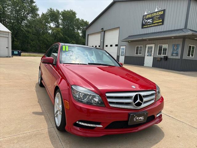 used 2011 Mercedes-Benz C-Class car, priced at $10,499