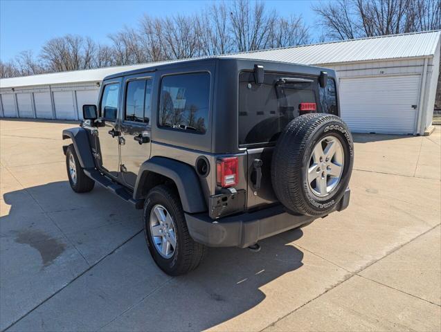 used 2016 Jeep Wrangler Unlimited car, priced at $19,490