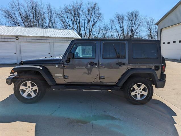 used 2016 Jeep Wrangler Unlimited car, priced at $19,490