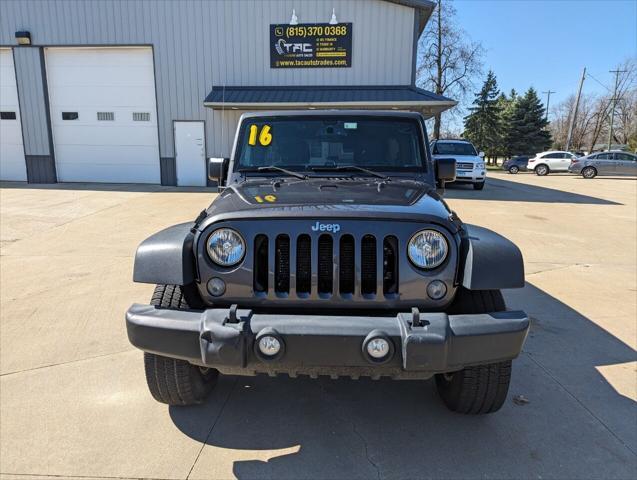 used 2016 Jeep Wrangler Unlimited car, priced at $19,490