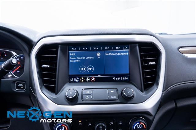 used 2021 GMC Acadia car, priced at $18,500