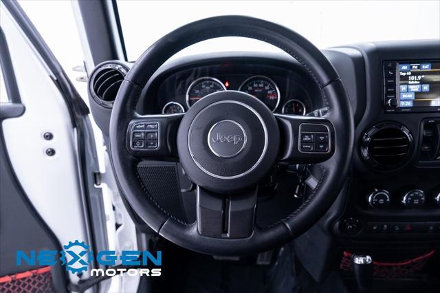 used 2017 Jeep Wrangler Unlimited car, priced at $21,000