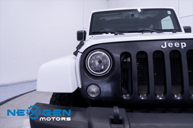 used 2017 Jeep Wrangler Unlimited car, priced at $21,000