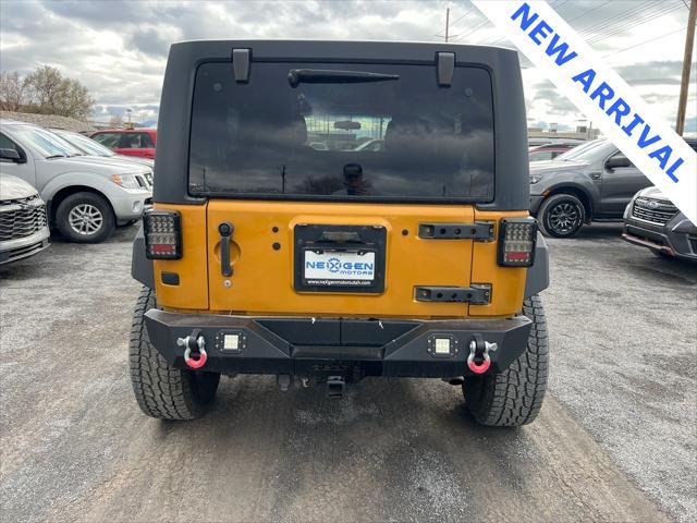 used 2014 Jeep Wrangler Unlimited car, priced at $17,000