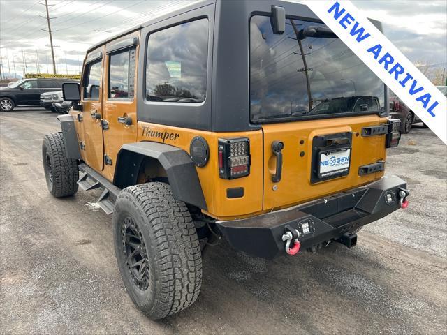 used 2014 Jeep Wrangler Unlimited car, priced at $17,000