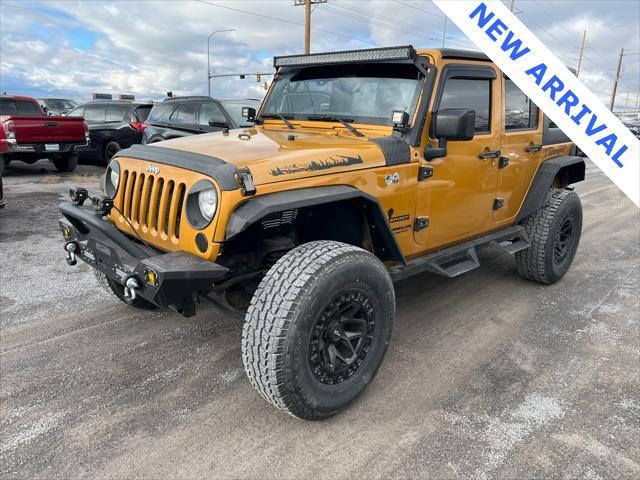 used 2014 Jeep Wrangler Unlimited car, priced at $17,000