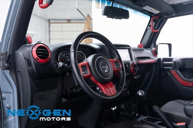 used 2014 Jeep Wrangler Unlimited car, priced at $15,500