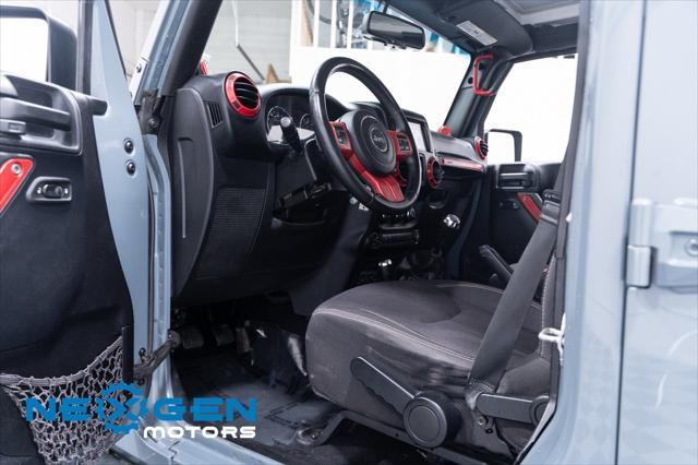 used 2014 Jeep Wrangler Unlimited car, priced at $15,500