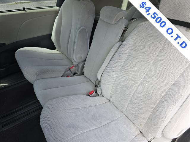 used 2012 Toyota Sienna car, priced at $4,500