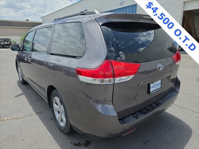 used 2012 Toyota Sienna car, priced at $4,500