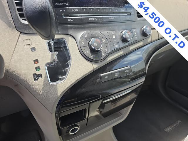 used 2012 Toyota Sienna car, priced at $4,500