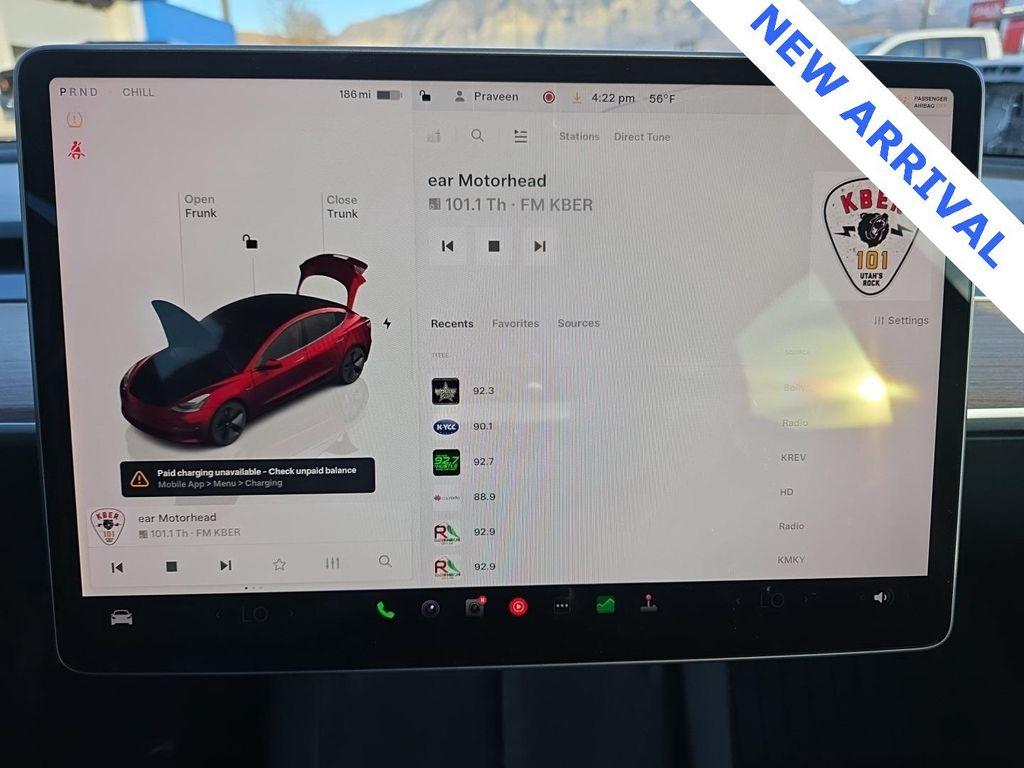 used 2022 Tesla Model 3 car, priced at $19,500