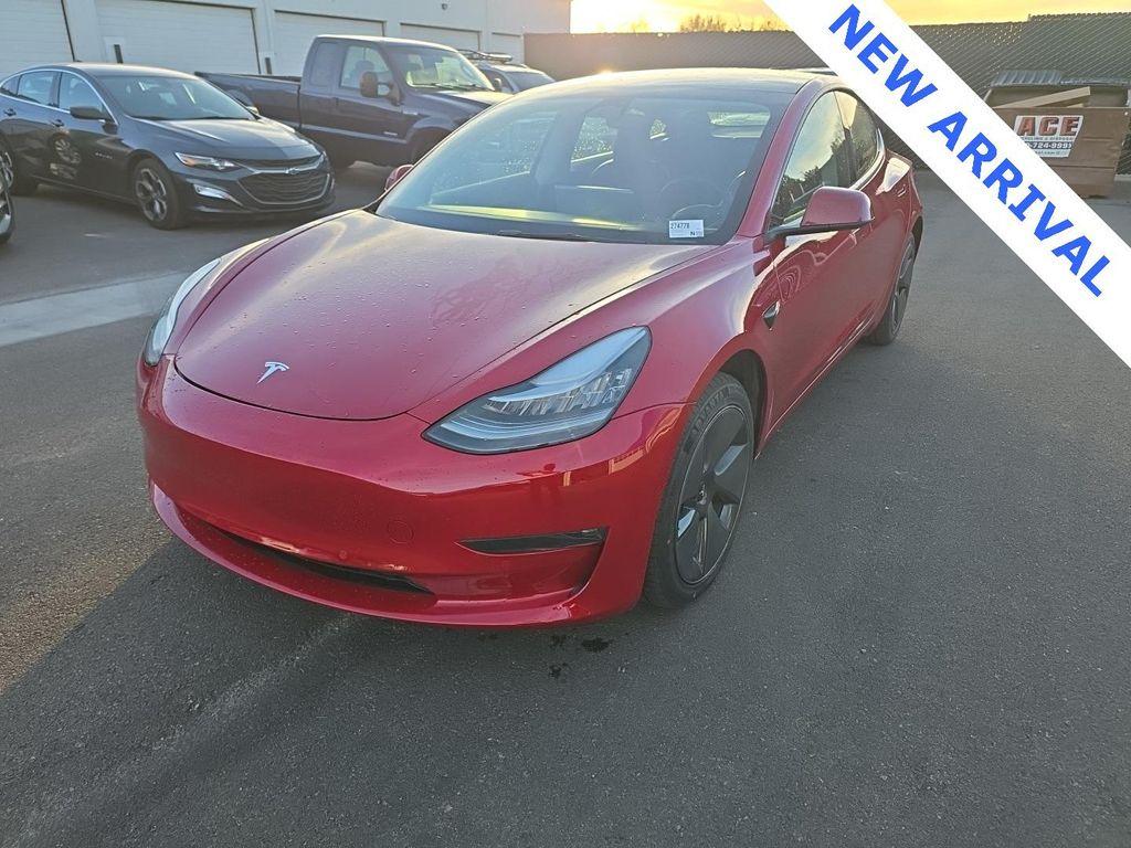 used 2022 Tesla Model 3 car, priced at $19,500