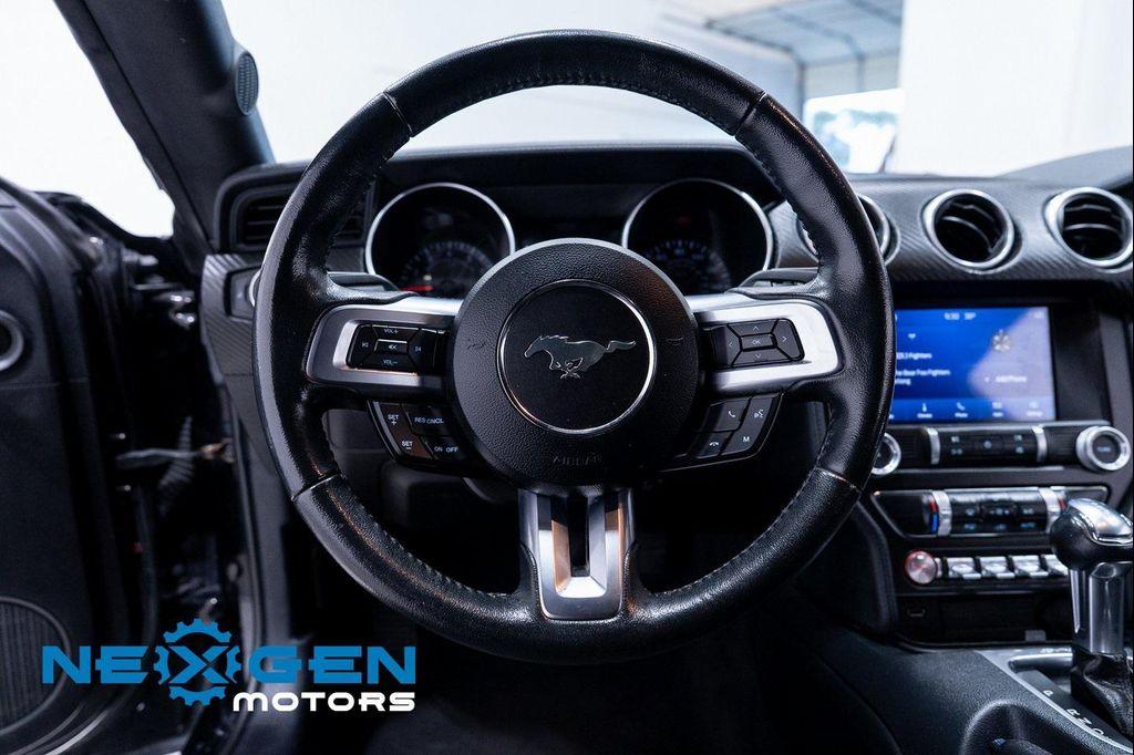 used 2022 Ford Mustang car, priced at $18,500