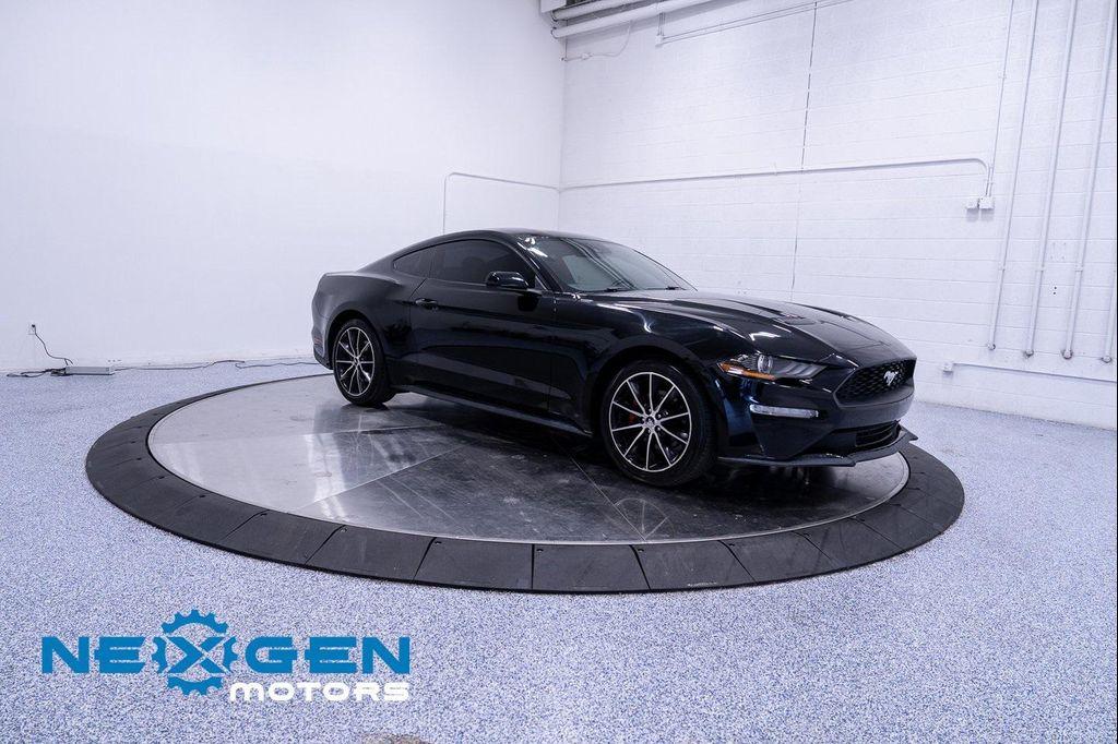 used 2022 Ford Mustang car, priced at $18,500