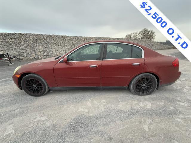 used 2004 INFINITI G35x car, priced at $2,500